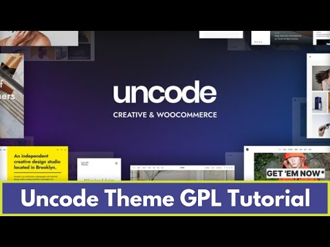 Uncode Theme GPL Demo Installation and⚡️Activation Tutorial - Real GPL