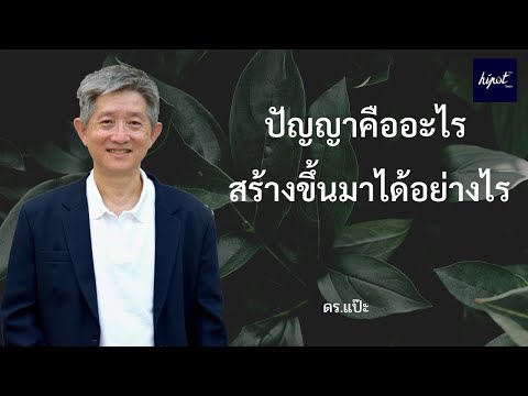 ปัญญาคืออะไร สร้างขึ้นมาได้อย่างไร | Dr Paae Hipot