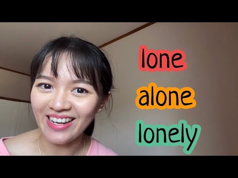 คำว่า  lone, alone และ lonely ฟังดูเหงาๆ แต่ไม่เหงาทุกคำนะจ๊ะ English You Can : Kru Prae - ครูพี่แพร